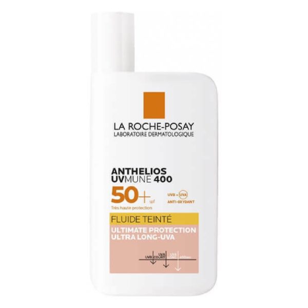 Άνοιξη La Roche Posay – Anthelios UVmune 400 Tinted Fluid SPF50+ Αντηλιακή Κρέμα Προσώπου με Χρώμα 50ml La Roche Posay - Anthelios Face Sunscreen
