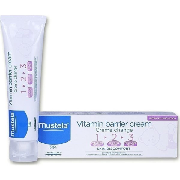 Hydration - Baby Oil Mustela – Vitamin Barrier Cream 1-2-3 100ml