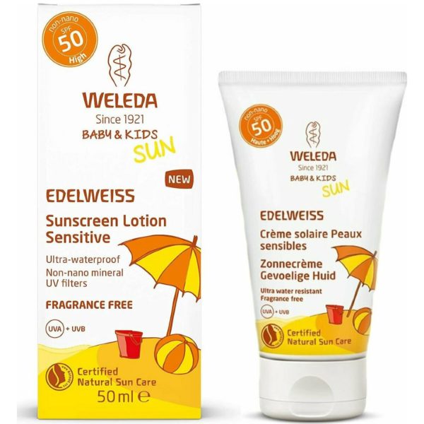 Spring Weleda – Edeleweiss Sunscreen For Sensitive Skin SPF50 50ml SunScreen
