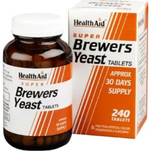 Αντιμετώπιση Health Aid – Brewers Yeast Μαγιά Μπύρας 240 ταμπλέτες