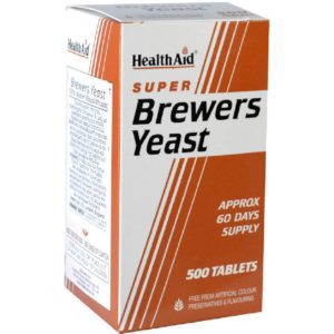 Αντιμετώπιση Health Aid – Brewers Yeast Μαγιά Μπύρας 500tabs
