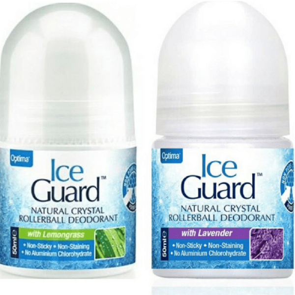 Αποσμητικά-Άνδρας Optima -Promo Ice Guard Αποσμητικά Κρύσταλλοι 1+1 Δώρο με Άρωμα Λεμονόχορτο και Λεβάντα 50ml