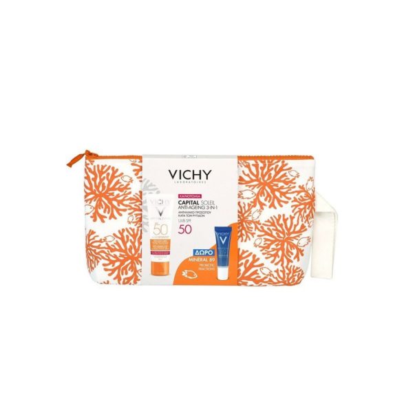 Spring Vichy – Promo Capital Soleil Anti-Ageing SPF50+ 50ml + Gift Vichy Mineral 89 Probiotics Fractions 10ml AVENE - Face Sunscreen