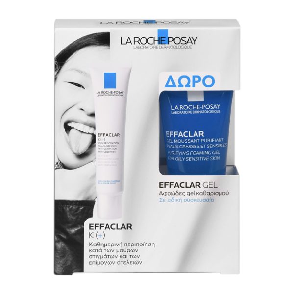 Acne - Sensitive Skin La Roche Posay – Promo Effaclar K (+) 40ml & Effaclar Gel Moussan 50ml effaclar promo