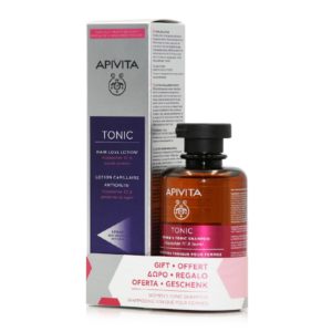 Apivita – Promo Tonic Hair Lotion Λοσιόν κατά της Τριχόπτωσης με Hippophae TC & Πρωτεΐνες Λούπινου 150ml και Δώρο Women’s Tonic Shampoo με Hippophae TC & Δενδρολίβανο 250ml 1τμχ Γυναίκα Apivita – Promo Tonic Hair Lotion Λοσιόν κατά της Τριχόπτωσης με Hippophae TC & Πρωτεΐνες Λούπινου 150ml και Δώρο Women’s Tonic Shampoo με Hippophae TC & Δενδρολίβανο 250ml 1τμχ
