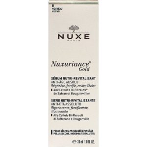 Περιποίηση Προσώπου Nuxe – Nuxuriance Gold Ultimate Anti-Aging Nutri-Revitalizing Serum Ορός Θρέψης & Αναζωογόνησης 30ml