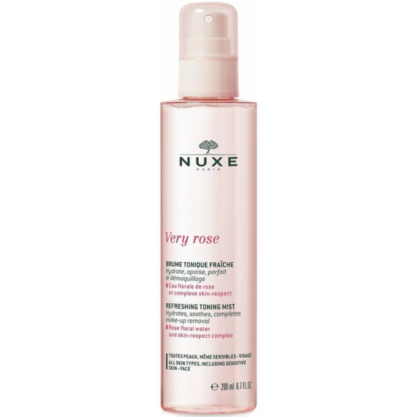 Περιποίηση Προσώπου Nuxe – Very Rose Refreshing Toning Mist Τονωτική Λοσιόν σε Spray 200ml