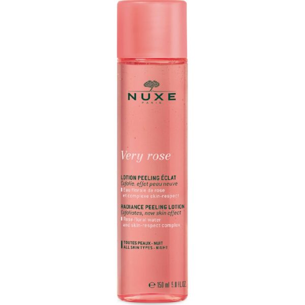 Περιποίηση Προσώπου Nuxe – Very Rose Radiance Peeling Lotion Λοσιόν Απολέπισης Προσώπου 150ml