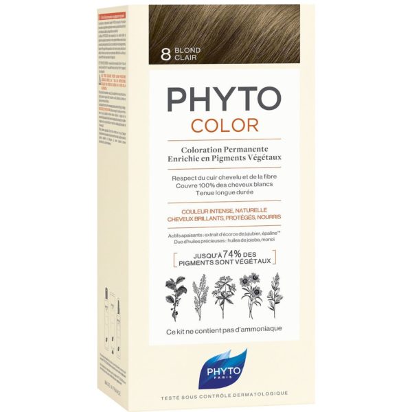 Γυναίκα Phyto – Phytocolor 8.0 Ξανθό Ανοιχτό 50ml phyto