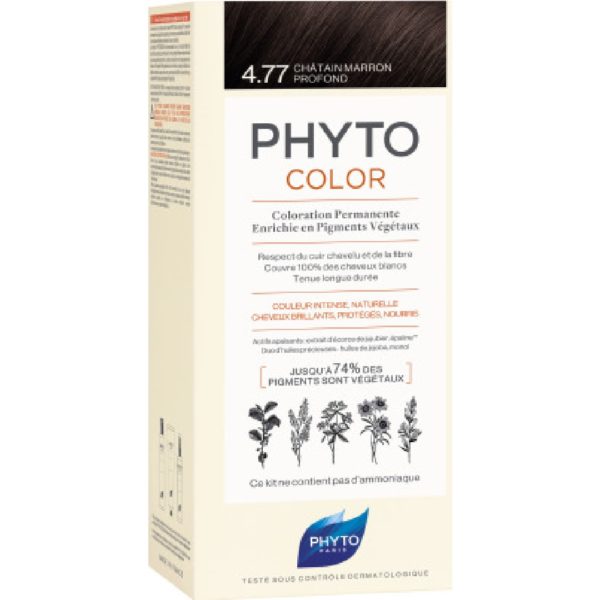 Hair Care Phyto – PhytoColor 4.77 Chatain Marron Profond 50ml phyto