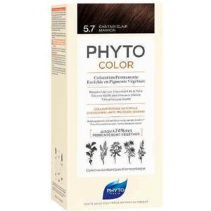Γυναίκα Phyto – Phytocolor 5.7 Καστανό Ανοιχτό Μαρόν 50ml phyto