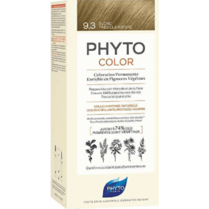 Hair Care Phyto – PhytoColor 9.3 Blond Tres Clair Dore 1pcs phyto color