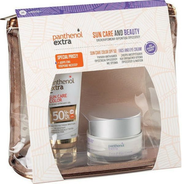 Face Care Medisei – Promo Panthenol Extra Suncare Color SPF50 50ml and Face and Eye Cream 50ml Panthenol Extra Hat Promo
