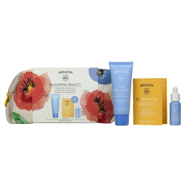 Face Care Apivita – Blooming Beauty Aqua Beelicious Oil-Free Hydrating Apivita- SET