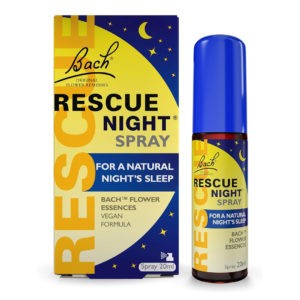 Άγχος - Στρες - Χαλάρωση Bach- Rescue Night Ανθοΐαμα σε Spray 20ml