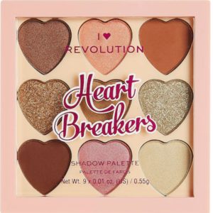 Γυναίκα Revolution – Beauty I Heart Revolution Heartbreakers Παλέτα Σκιών Ματιών Majestic 5gr