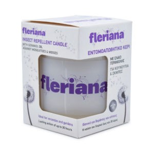4Εποχές Fleriana – Εντομοαπωθητικό Κερί 130gr FLERIANA - Αντικουνουπικά