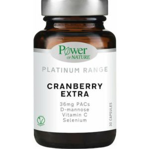 Γυναίκα Power Health – Platinum Range Cranberry Extra 30 κάψουλες