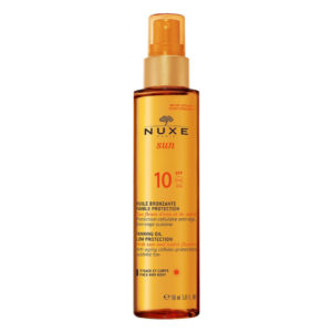 Face Sun Protetion Nuxe – Sun Tanning Oil for Face and Body SPF10 150ml
