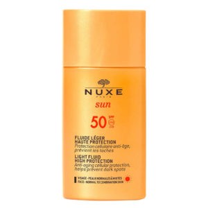 Face Sun Protetion Nuxe – Light Fluid High Protection Face Cream SPF50 50ml Nuxe - Sun