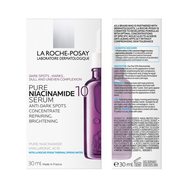 Περιποίηση Προσώπου La Roche Posay – Pure Niacinamide 10 Ορός Προσώπου κατά των Κηλίδων 30ml La Roche Posay - Serum