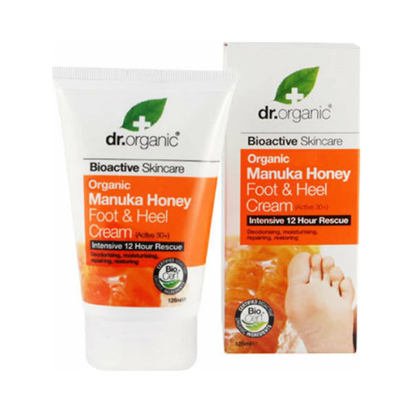 Body Care Dr .Organic Manuka Honey Foot and Heel Cream 125ml