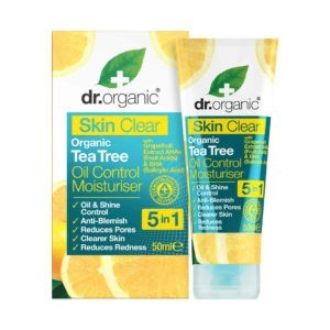 Face Care Dr.Organic – Skin Clear Tea Tree Oil Control Moisturiser 50ml