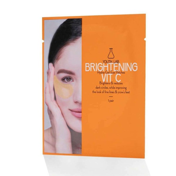 Περιποίηση Προσώπου Youth Lab. – Brightening Vit-C Hydra Gel Μάσκα Ματιών για Ενυδάτωση 2τμχ YouthLab - Brightening Vitamin C