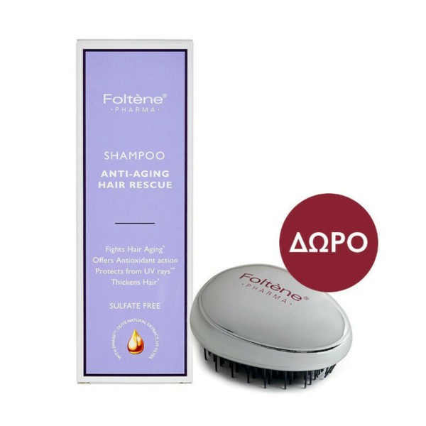 Περιποίηση Μαλλιών-Άνδρας Foltene – Anti-Aging Shampoo 200ml & Δώρο Βούρτσα