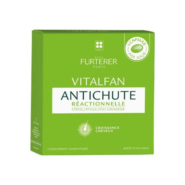 Περιποίηση Μαλλιών-Άνδρας Rene Furterer – Vitalfan Συμπλήρωμα Διατροφής για την Αντιδραστική Τριχόπτωση 30 Κάψουλες