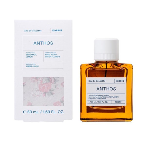 Αρώματα - Αποσμητικά Korres – Anthos Eau De Toilette Άρωμα με Νότες Περγαμόντο & Λεμόνι 50ml