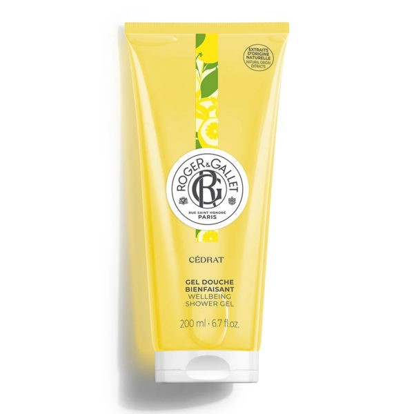 Body Care Roger & Gallet – Wellbeing Shower Gel with Aloe & Citron Essential Oil 200ml