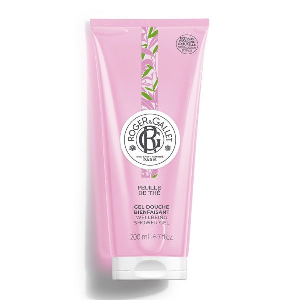 Body Care Roger & Gallet – Wellbeing Shower Gel with Aloe Vera & Black Tea Extract 200ml