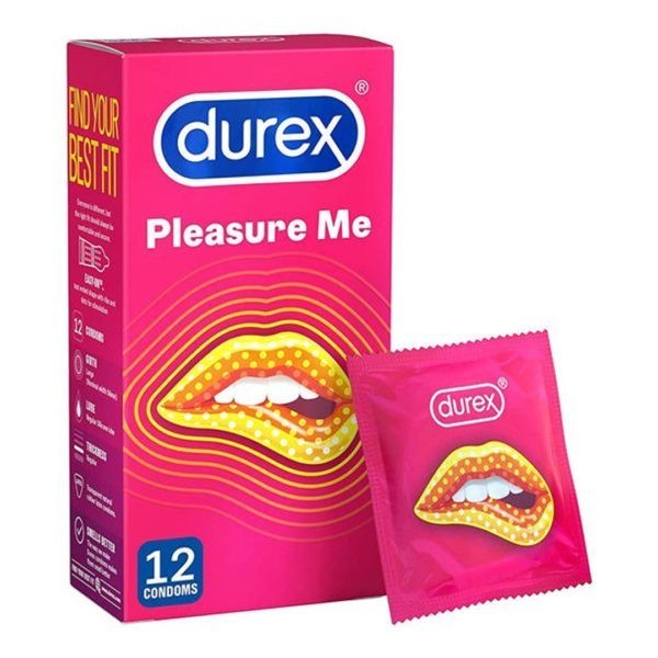 Άνδρας Durex – Pleasure Me Προφυλακτικά με Ραβδώσεις 12τμχ