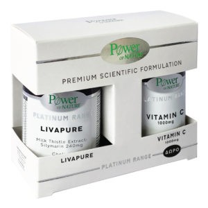 Βιταμίνες PowerHealth – Platinum Range Livapure 30ταμπλέτες & Vitamin C 1000mg 20ταμπλέτες