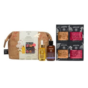 Apivita – Festive Essentials Beesential Έλαιο Προσώπου 15ml & Αφρός Καθαρισμού 75ml & Express Μάσκα Ρόδι 2x8ml & Scrub Βερύκοκο 2x8ml Περιποίηση Προσώπου Apivita – Festive Essentials Beesential Έλαιο Προσώπου 15ml & Αφρός Καθαρισμού 75ml & Express Μάσκα Ρόδι 2x8ml & Scrub Βερύκοκο 2x8ml