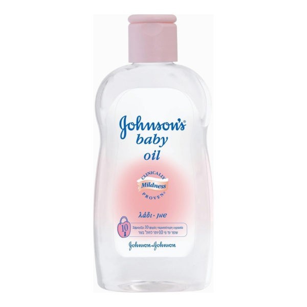 Ενυδάτωση - Baby Oil Johnson & Johnson – Ενυδατικό Λάδι Ιδανικό για Μωρά 300ml