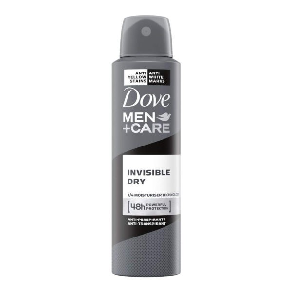 Άνδρας Dove – Men Care Αποσμητικό Spray Invisible Dry 150ml