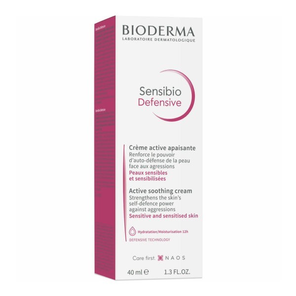 Περιποίηση Προσώπου Bioderma – Sensibio Defensive Καταπραϋντική Κρέμα Ελαφριάς Υφής 40ml