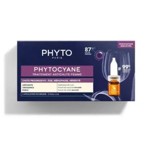 Γυναίκα Phyto – Phytocyane Θεραπεία κατά της Γυναικείας Τριχόπτωσης 12x5ml