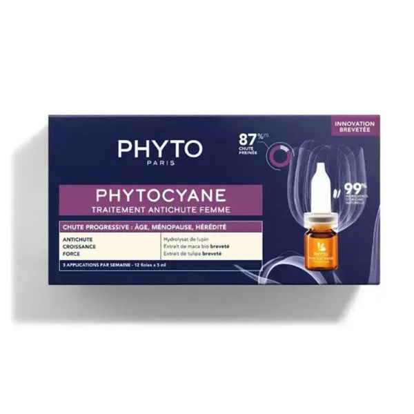 Hair Care Phyto – Phytocyane Anti-hair Loss Treatment For Women 12x5ml