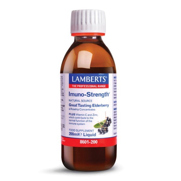 Ανοσοποιητικό-Χειμώνας Lamberts – Imuno Strength Συμπλήρωμα για την Ενίσχυση του Ανοσοποιητικού 200ml