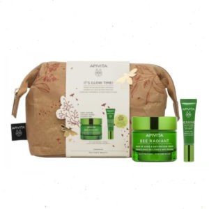 Apivita – It’s Glow Time! Bee Radiant Λευκή Παιώνια & Πρόπολη Κρέμα Προσώπου Πλούσιας Υφής 50ml & Κρέμα Ματιών 15ml Περιποίηση Προσώπου Apivita – It’s Glow Time! Bee Radiant Λευκή Παιώνια & Πρόπολη Κρέμα Προσώπου Πλούσιας Υφής 50ml & Κρέμα Ματιών 15ml