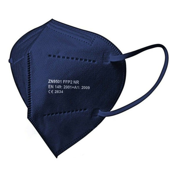 > STOP COVID-19 < Serix – Protective Mask 5 Layers FFP2 Navy Blue 1pc