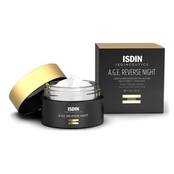 Face Care Isdin – A.G.E. Reverse Night Cream Repair & Remodel with Melatonin & Carnosine 50ml