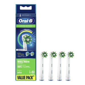 Oral Hygiene-ph Oral-B  – Cross Action CleanMaximiser Value Pack Replacement Toothbrush Heads 4pcs
