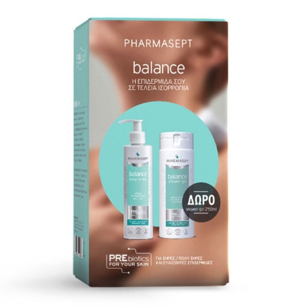Body Shower Pharmasept – Set Balance Body Cream 250ml & Shower Gel 250ml