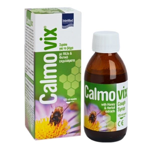 4Εποχές Intermed – Calmovix Σιρόπι για τον Ξηρό Βήχα με Μέλι & Φυτικά Εκχυλίσματα 125ml InterMed - CalmoVix