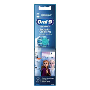 Health Oral-B -Kids 3+ old Frozen Replacement Toothbrush Heads 2pcs