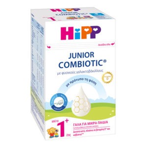 Βρεφικά Γάλατα Hipp – Junior Combiotic Νο1 Metafolin Γάλα από το 1ο έτος με Γαλακτοβάκιλλους 600 g